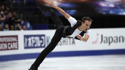 Česká krasobruslařská jednička Michal Březina.