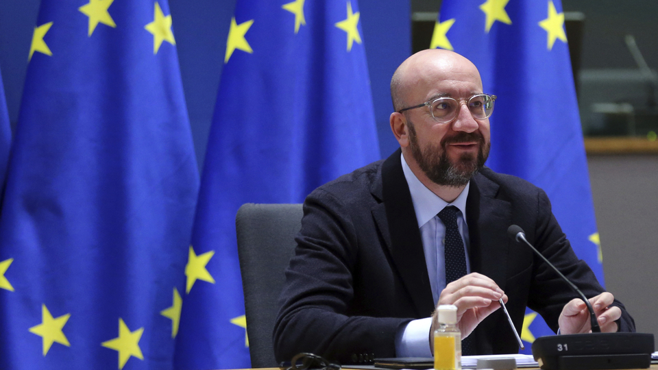 Předseda Evropské rady Charles Michel.