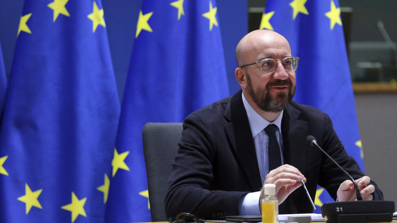 Předseda Evropské rady Charles Michel.