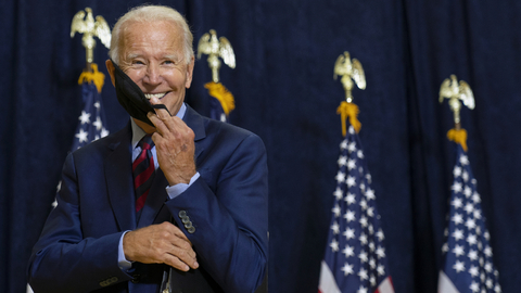 Budoucí americký prezident Joe Biden.