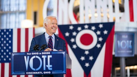 Budoucí americký prezident Joe Biden.