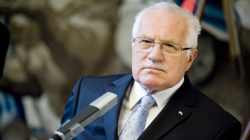 Bývalý prezident České republiky Václav Klaus.