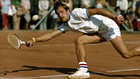 Jan Kodeš během aktivní tenisové dráhy.