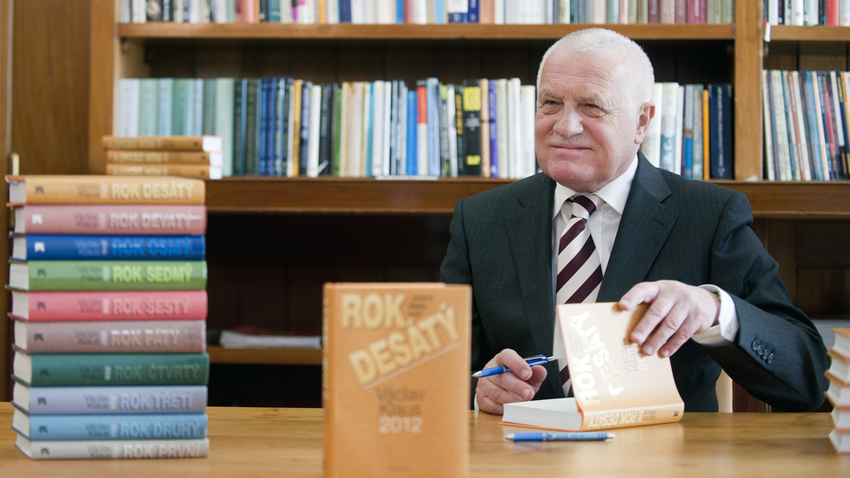Bývalý prezident České republiky Václav Klaus.