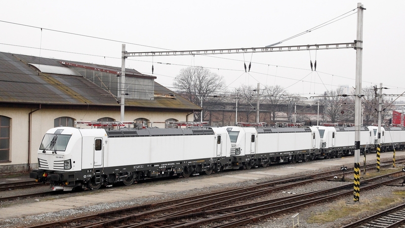 Nové lokomotivy Vectron ve vozovém parku Českých drah.