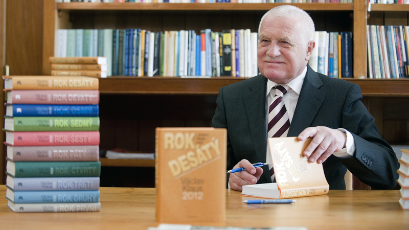 Bývalý prezident České republiky Václav Klaus.