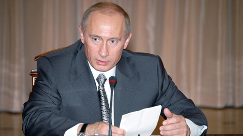 Ruský prezident Vladimir Putin.