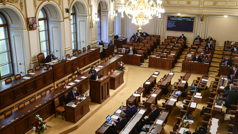 Poslanecká sněmovna.