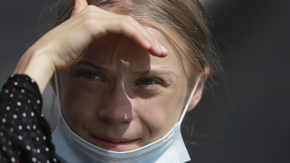 Švédská ekologická aktivistka Greta Thunbergová.