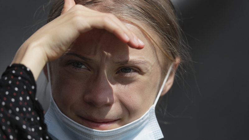 Švédská ekologická aktivistka Greta Thunbergová.