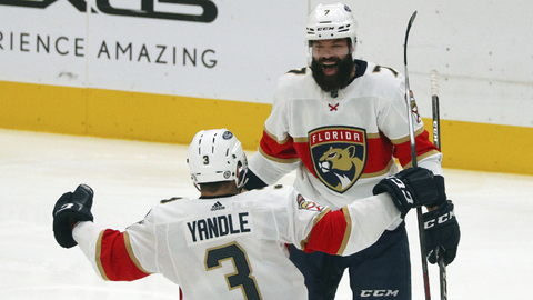 Sváteční střelec Radko Gudas se po roce opět raduje z gólu.