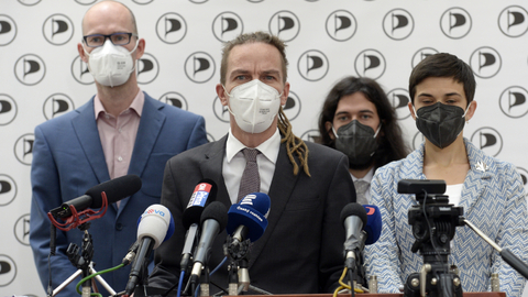 Lídři České pirátské strany.