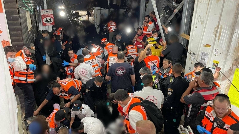 Židovské poutní místo Meron, neštěstí.