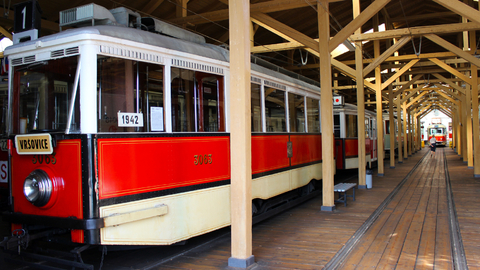Muzeum MHD Praha.