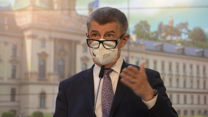 Premiér Andrej Babiš (ANO).