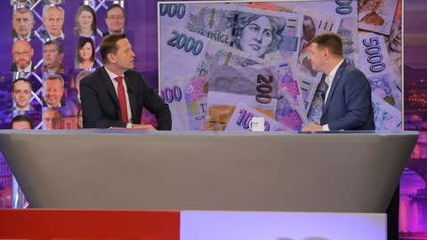 Sledujte pondělní Týden podle Jaromíra Soukupa s Tomášem Prouzou