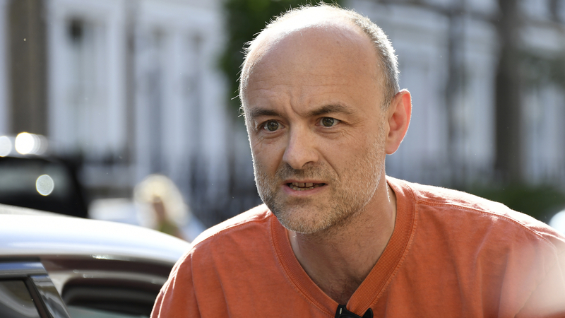 Bývalý hlavní poradce předsedy vlády Dominic Cummings.