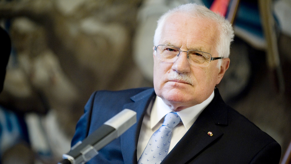 Bývalý prezident České republiky Václav Klaus.