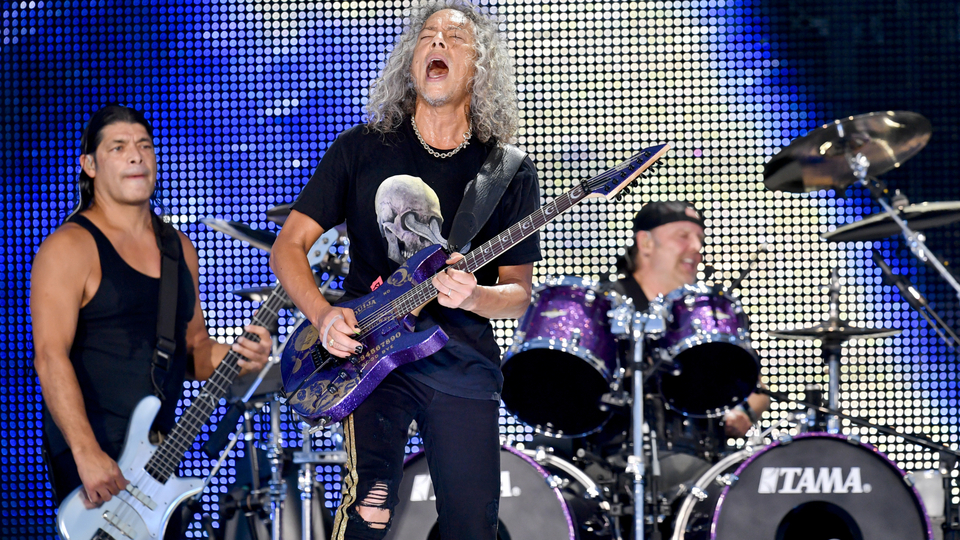 Metalová legenda Metallica.