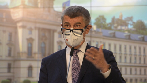 Premiér Andrej Babiš (ANO).