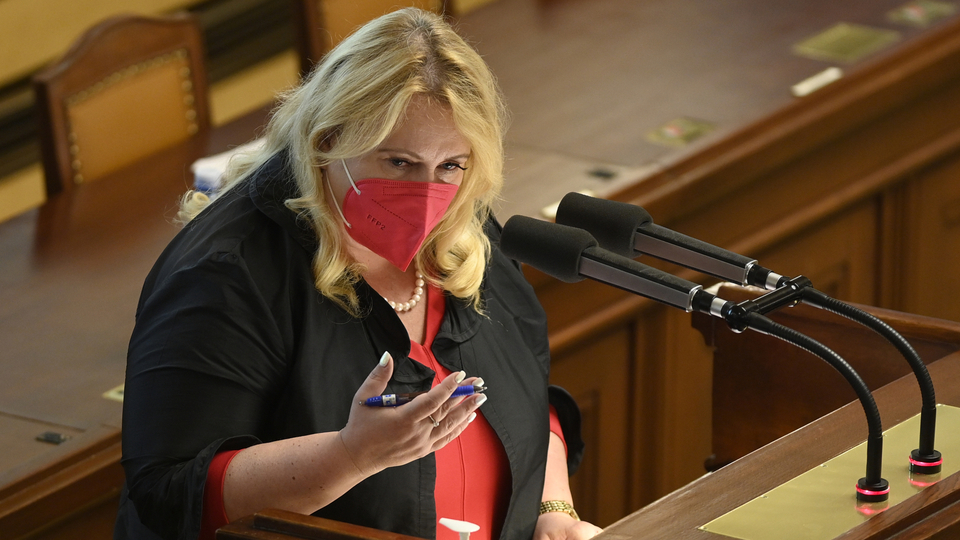 Ministryně pro místní rozvoj Klára Dostálová (ANO).