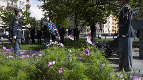 Pietní akt při příležitosti 81. výročí Bitvy o Anglii a připomínky bojového nasazení československých letců RAF se uskutečnil 9. července 2021 v pražských Dejvicích.