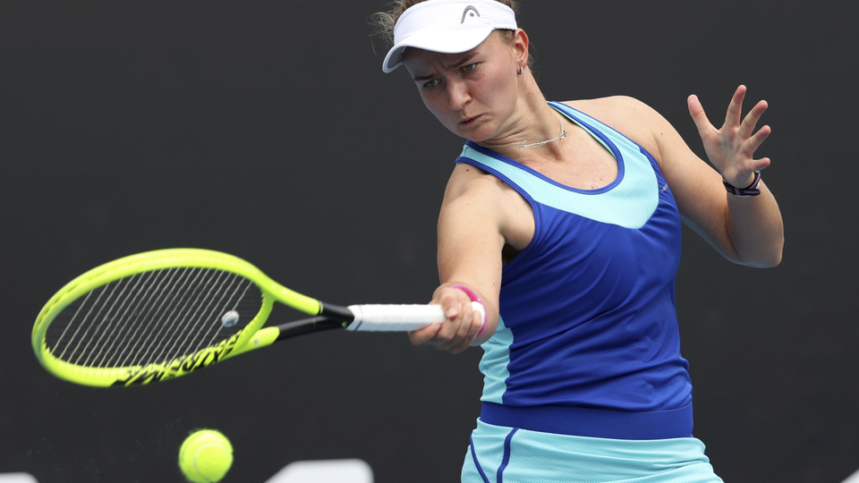 Česká tenistka Barbora Krejčíková.