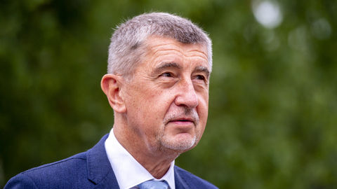 Premiér Andrej Babiš (ANO).