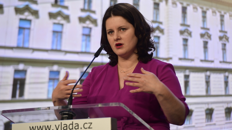 Ministryně práce a sociálních věcí Jana Maláčová (ČSSD).