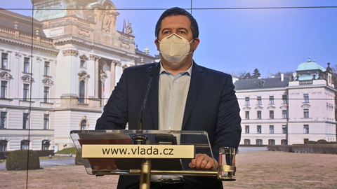 Ministr vnitra Jan Hamáček (ČSSD).