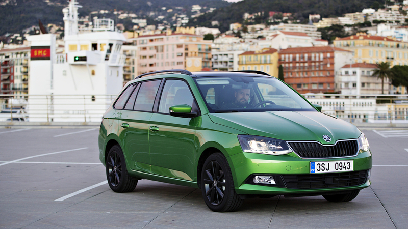 Škoda Fabia combi třetí generace.