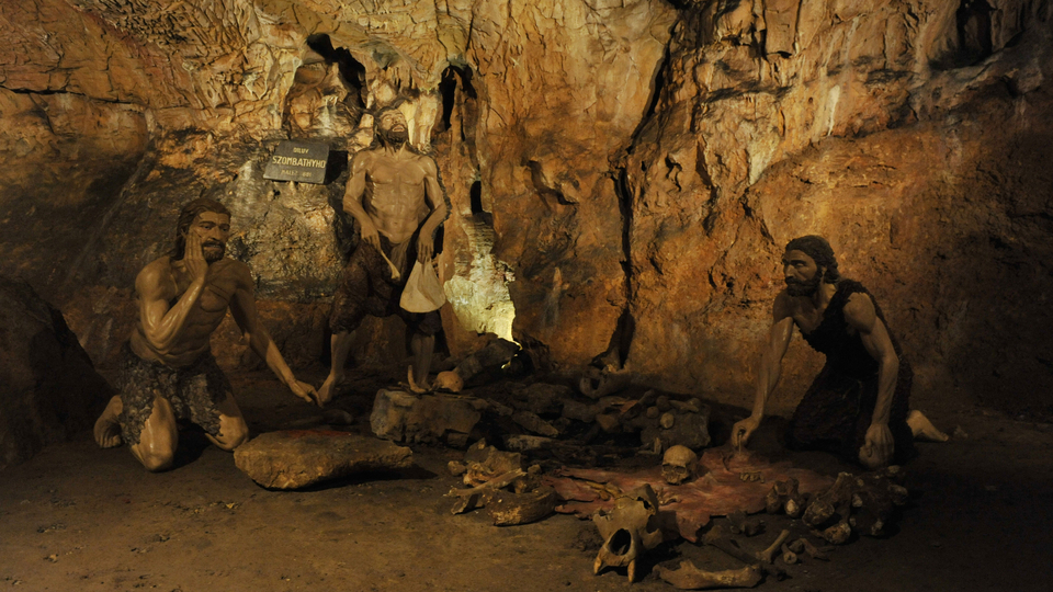 Mladečská jeskyně, člověk kromaňonský (ilustrační foto).