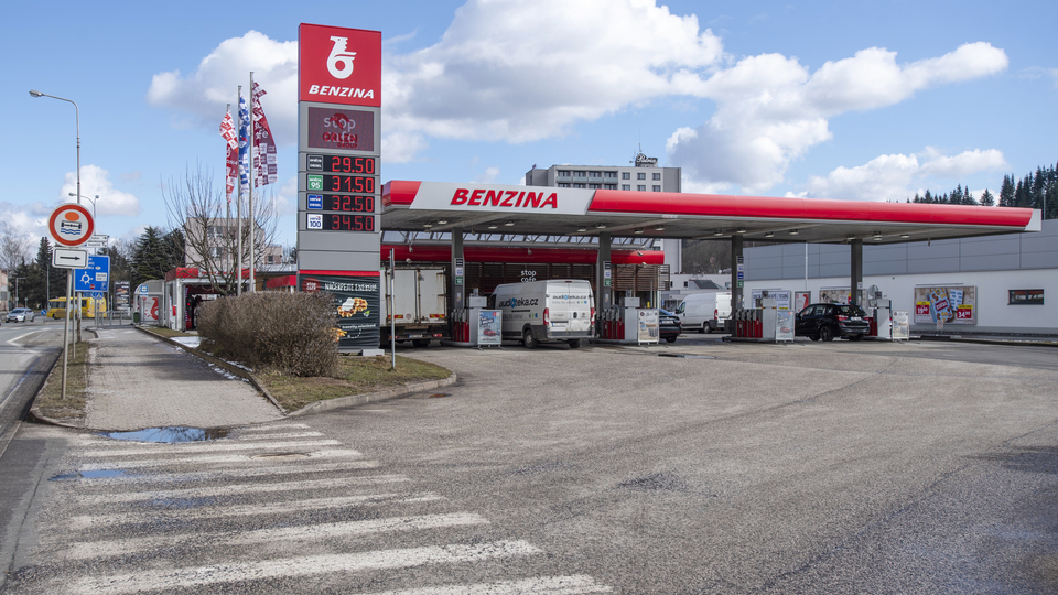 Čerpací stanice Benzina (ilustrační foto).