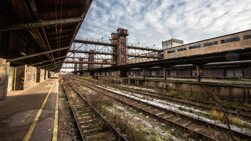 Nákladové nádraží Žižkov.
