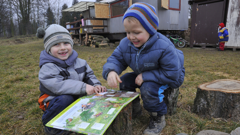 Lesní mateřská školka (ilustrační foto).