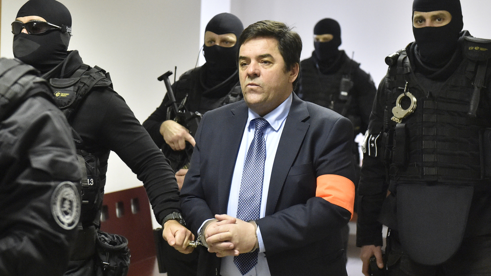 Slovenský podnikatel Marian Kočner souzený kvůli vraždě novináře Jána Kuciaka.