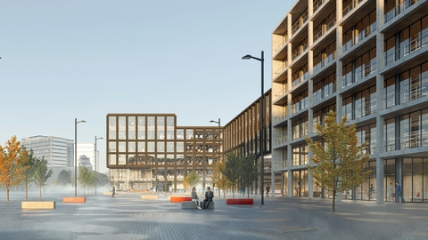 Městská část Praha 9 19. října 2021 představila záměr rozvoje lokality v okolí O2 areny. Radnice chce investovat do nákupu pozemků, na kterých by vzniklo centrum Vysočan. Na vizualizaci je stanice metra Českomoravská v pohledu od finančního úřadu.