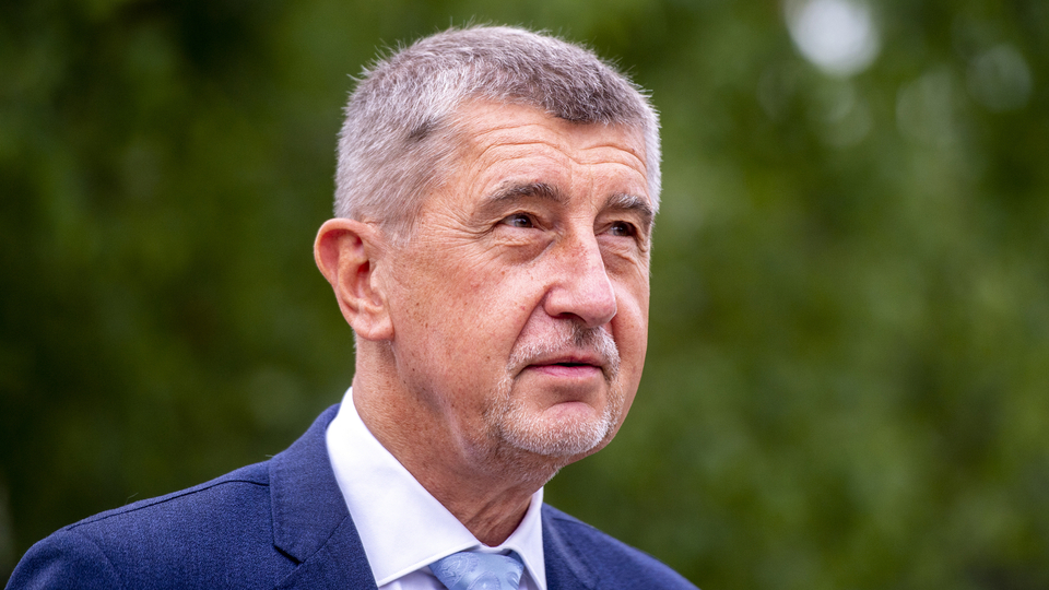 Premiér Andrej Babiš (ANO).