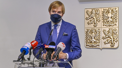 Ministr zdravotnictví Adam Vojtěch (ANO).