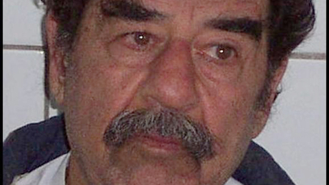 Bývalý irácký prezident Saddám Husajn.