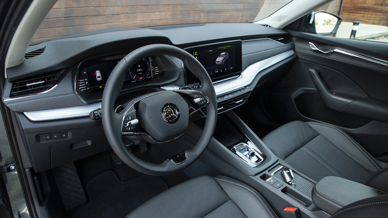 Interiér Škody Octavia čtvrté generace (ilustrační foto).