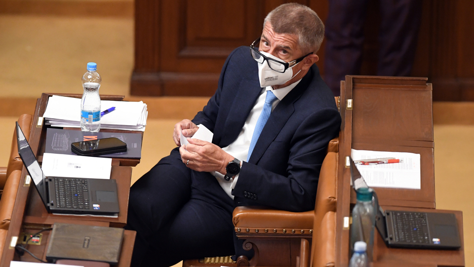 Poslanec a bývalý premiér Andrej Babiš (ANO).