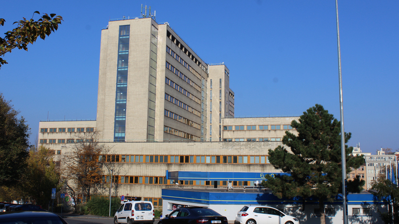 Bývalé sídlo odborových svazů v Praze.