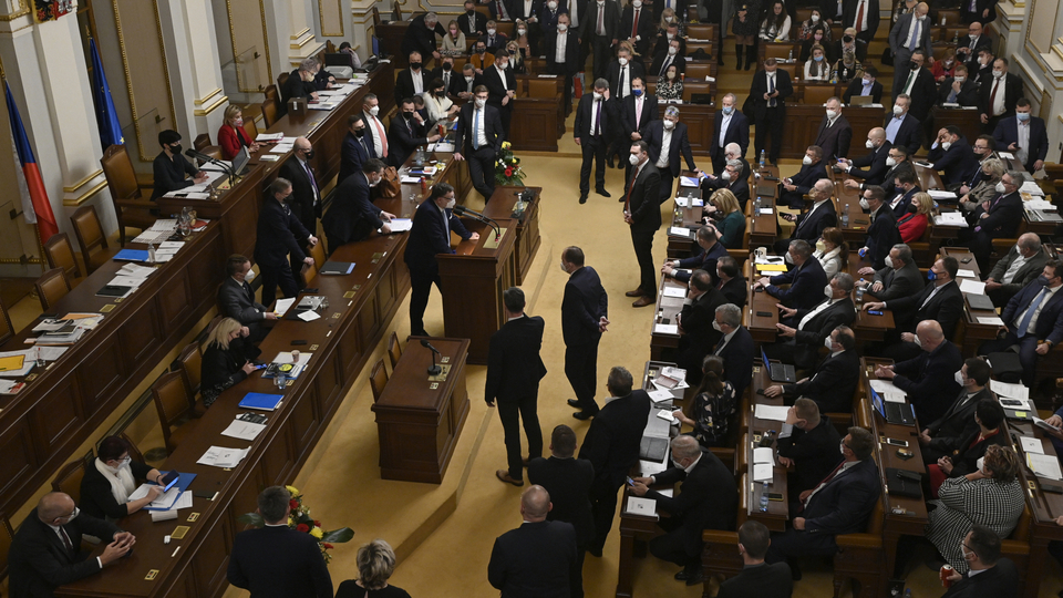 Schůze Poslanecké sněmovny (ilustrační foto).