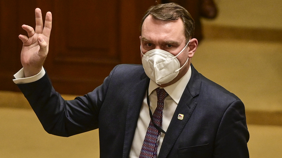 Poslanec Radim Fiala (SPD).