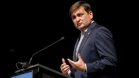 Hejtman Královehradeckého kraje Martin Červíček (ODS).