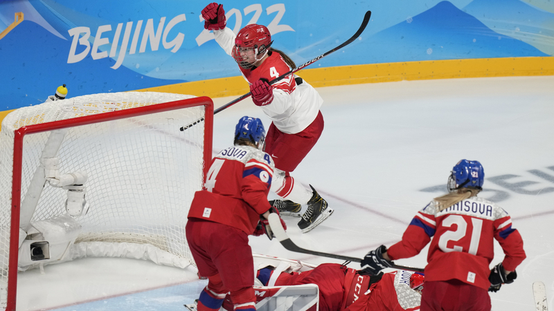 České hokejistky zápas s Dánkami nezvládly.