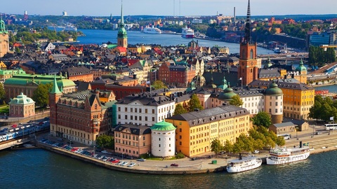 Stockholm, Švédsko.