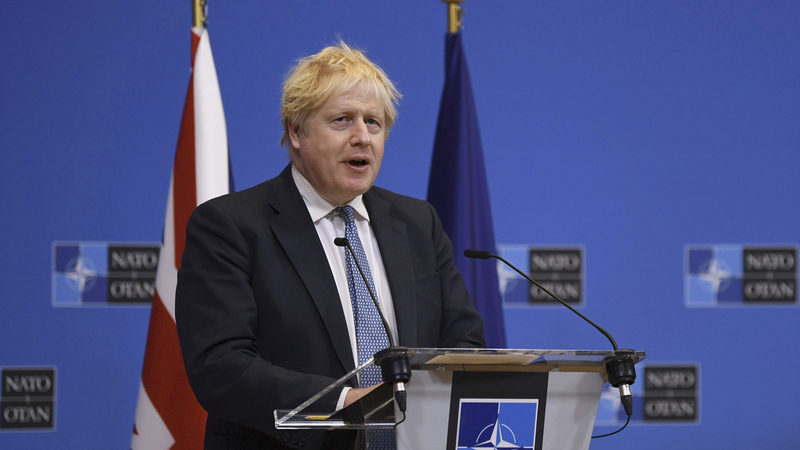 Britský premiér Boris Johnson.