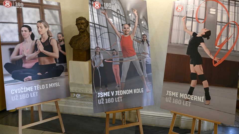 Česká obec sokolská představila 15. února 2022 v Praze na tiskové konferenci kampaň Už 160 let.